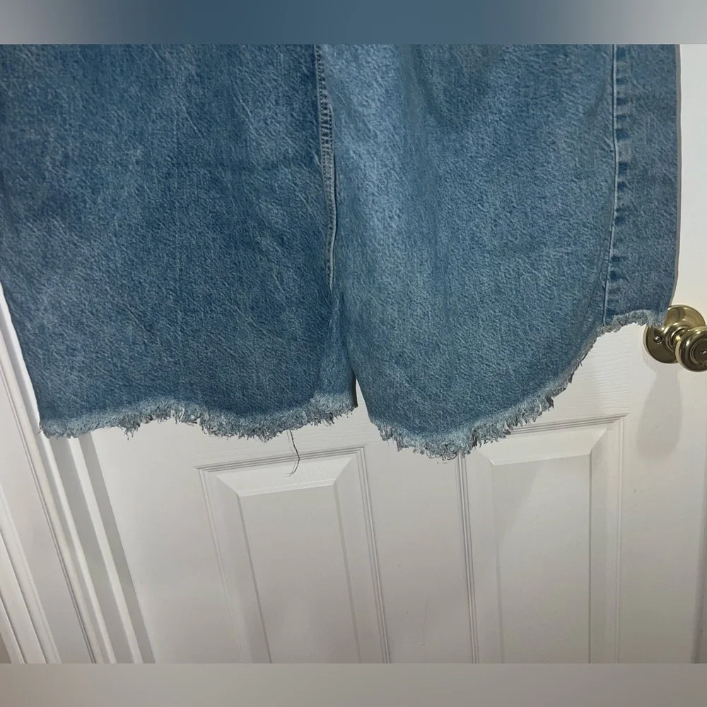 Free People Ollie Jeans, NEW, size 29, We the Free Wide leg distressed - Picture 7 of 8